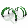 PSU Cable Extension Kit | 1x24p, 1x4+4p CPU, 2x6+2 GPU | 50CM - Metallic Green
