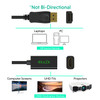 4K DP Male to HDMI Female Converter Adapter Cable - UHD  - 6 Inch