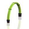 PSU Cable Extension Single Pack | 1x 8 P (6+2) GPU | 50CM  - Green