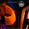 PSU Cable Extension Single Pack | 1x 4 P CPU | 30CM  - OrangeBlack