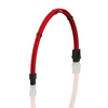 PSU Cable Extension Single Pack | 1x 4 P CPU | 50CM  - Red