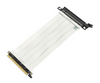 10cm - Ultra PCIe 4.0 X16 Riser Cable Extreme - Straight Socket - White *** Discontinued***