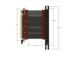 5cm - Ultra PCIe 4.0 X16 Riser Cable Extreme - 270 Degree Socket *** Discontinued***