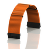 PSU Cable Extension Single Pack | 1 x 24 Pin (20+4) Motherboard | 50CM - Orange