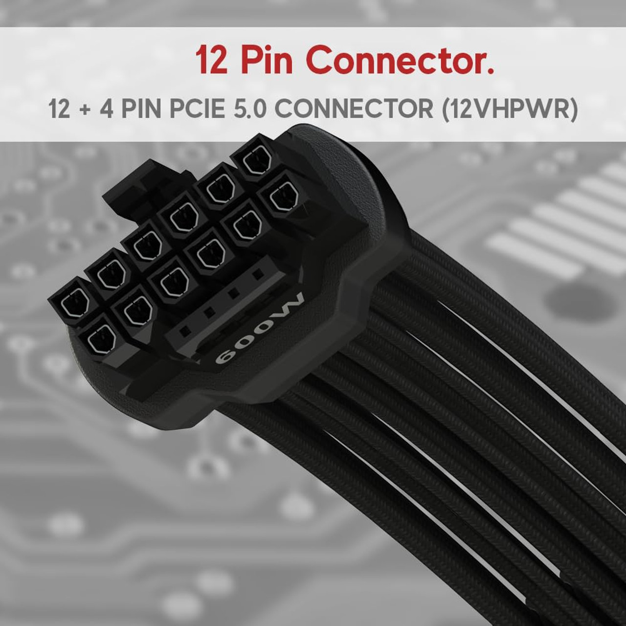 NFT パワーループ アクシス 20号300 POWER LOOP AXIS LINKUP - AVA Right Angle 600W PCIE 5.0 16Pin (12+4) High