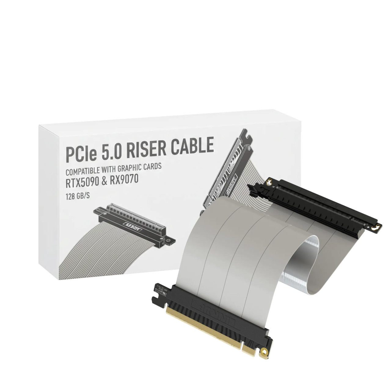 LINKUP - AVA5 PCIE 5.0 Riser Cable | RTX5090 RX9070 GPU Ready