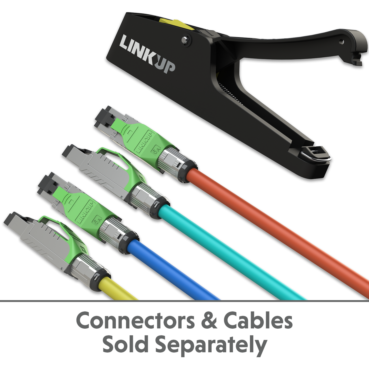 LINKUP RJ45 Cat8 & Cat6A Field Termination Plugs (Tool-less) Step-by-Step  Easy Assembly Guide 