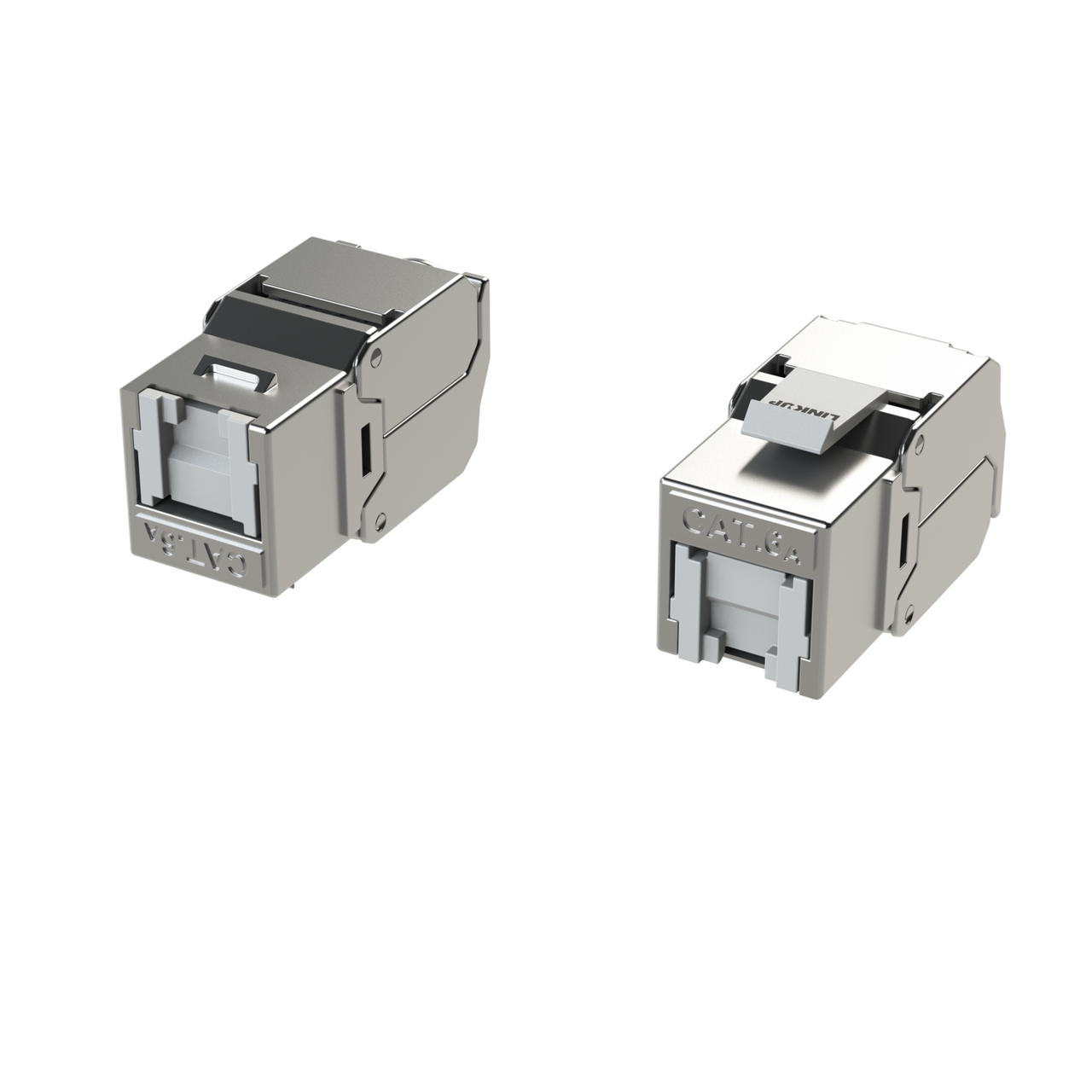 Linkup Rj45 Connectors Cat6a 1 Pack Shielded Keystone Jack