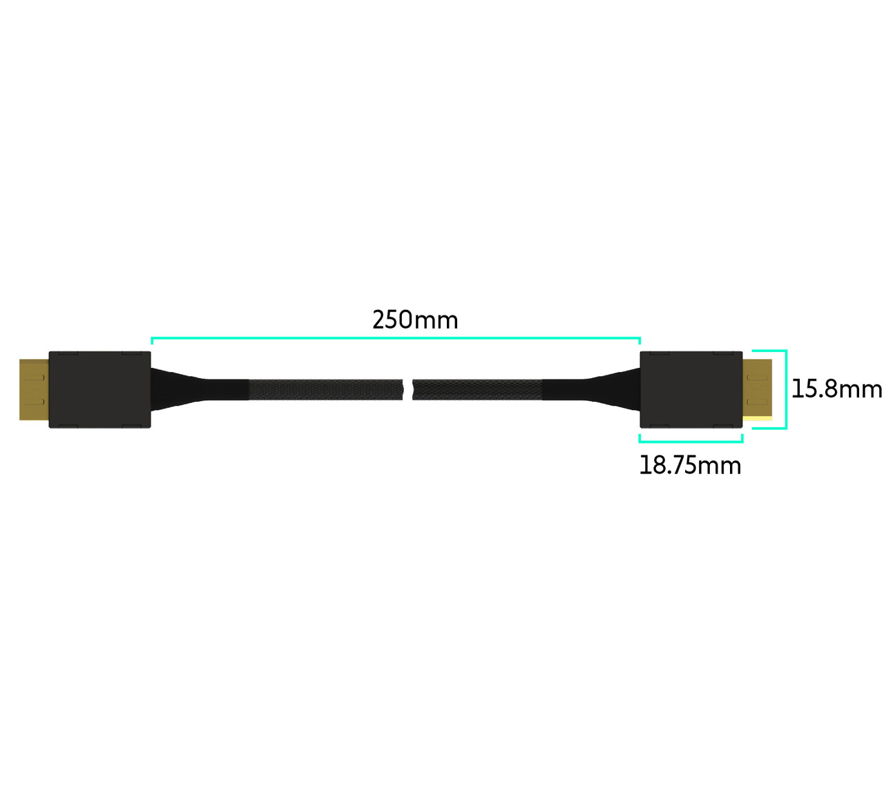 LINKUP OCuLink PCIe SFF-8611 4i to OCuLink SFF-8611 SSD Data