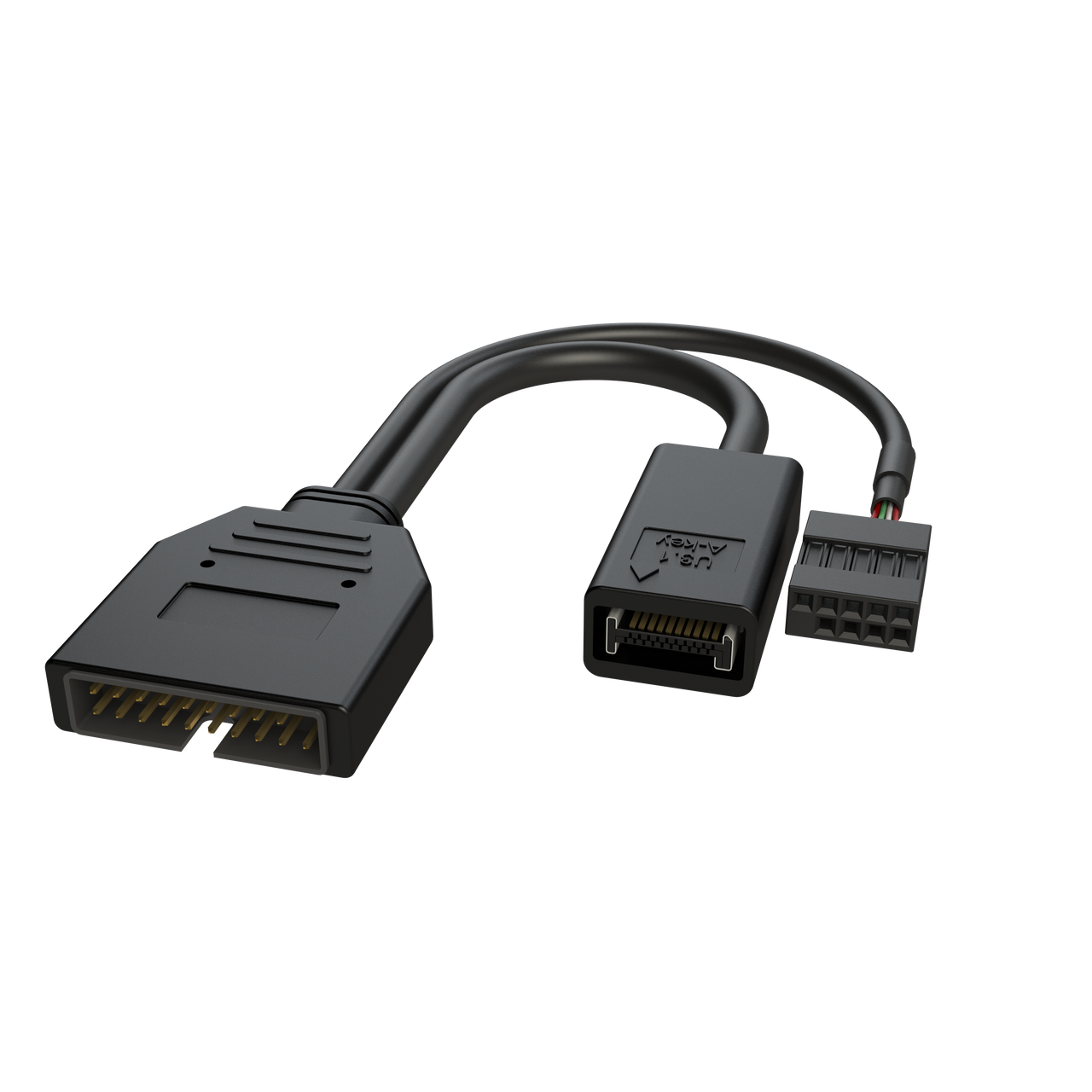 Jabeth Wilson Simuler Masaccio LINKUP - Internal 3.1 10G Gen 2 20-Pin A-Key Male Housed Connector w/USB  2.0 Header to USB 3.0 20Pin Male Header Extension Cable 10cm