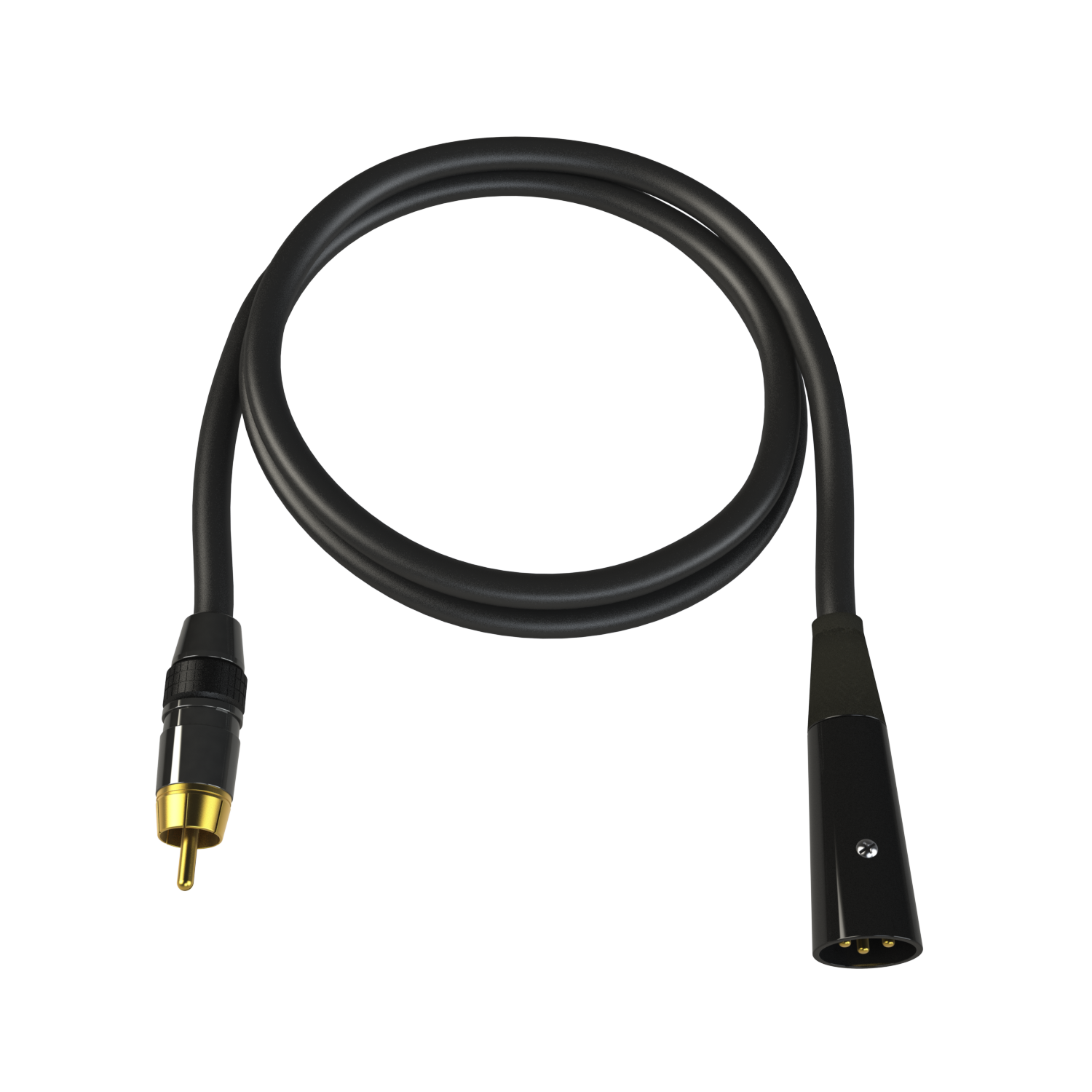 6ft XLR Male to RCA Male Cable Pro Audio Cable 22Awg Audiophile