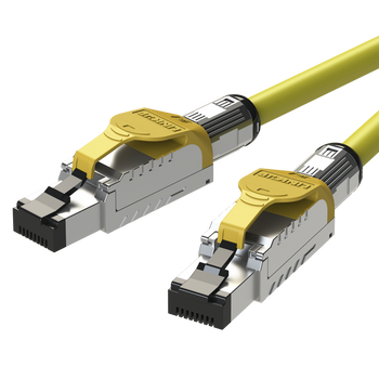 LINKUP] Cat8 Ethernet Patch Cable S/FTP 4 Pair 22AWG Screened Solid Cable, 2000Mhz (2Ghz) up to 40Gbps