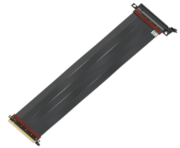 50cm - Ultra PCIe 4.0 X16 Gen4 Riser Cable | Straight Socket | Gen3 Compatible