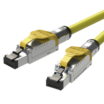Cat8 Ethernet Patch Cable S/FTP 22AWG Double Shielded | 40Gbps | 10M