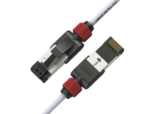 Cat 7 Ethernet Patch Cable/s -  1 FT (3 Pack) 10G Double Shielded S/FTP