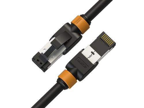 Cat7 Ethernet Patch Cable/s -3 FT (3 Pack) 10G Double Shielded S/FTP