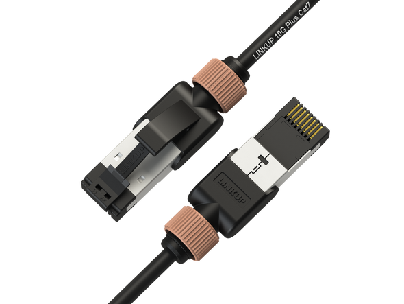 Cat7 Ethernet Patch Cable/s -2 FT (1 Pack) 10G Double Shielded S/FTP
