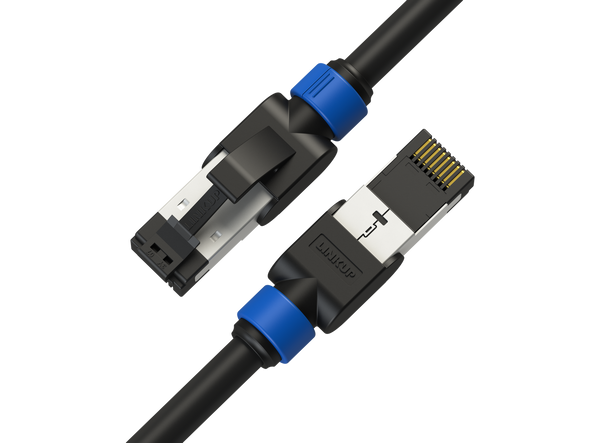 Cat7 Ethernet Patch Cable/s - 10 FT (1 Pack) 10G Double Shielded S/FTP