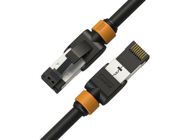 Cat7 Ethernet Patch Cable/s - 3 FT (6 Pack) 10G Double Shielded S/FTP