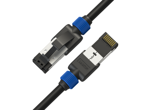 Cat7 Ethernet Patch Cable/s  - 10 FT (3 Pack) 10G Double Shielded S/FTP