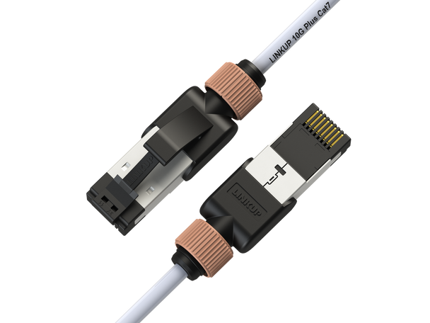 Cat7 Ethernet Patch Cable/s  -  2 FT (3 Pack) 10G Double Shielded S/FTP