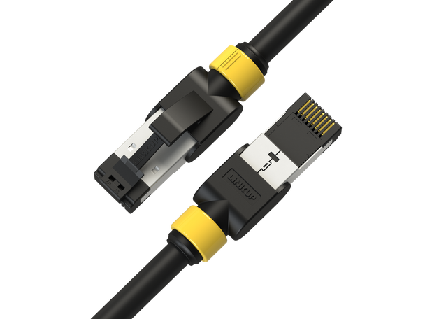 Cat7 Ethernet Patch Cable/s - 5 FT (6 Pack) 10G Double Shielded S/FTP