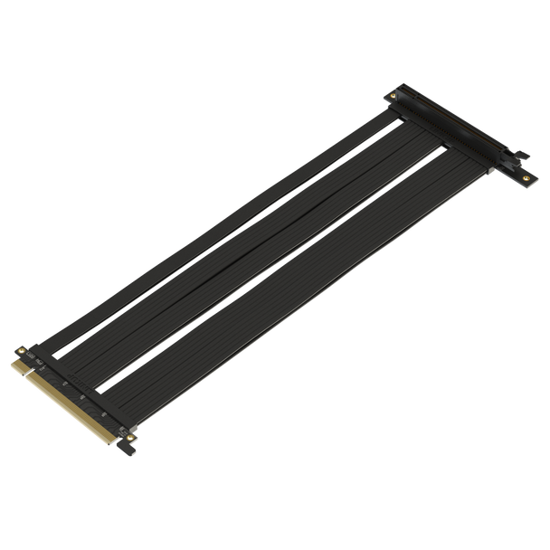 45 cm - PCIE 4.0/3.0 Extreme 16x Riser Cable - Left Angle *** Discontinued***