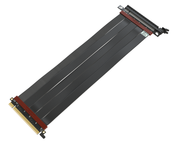 30cm - Ultra PCIe 4.0 X16 Gen4 Riser Cable | Straight Socket | Gen3 Compatible *** Discontinued***