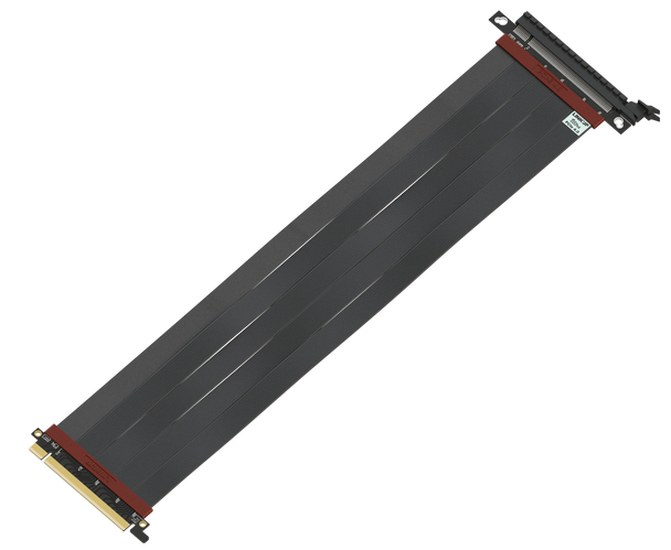 50cm - Ultra PCIe 4.0 X16 Gen4 Riser Cable | Straight Socket | Gen3 Compatible *** Discontinued***