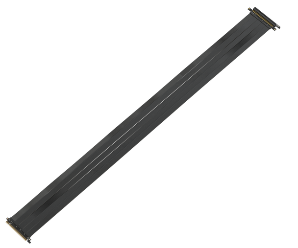 125cm - PCIE 3.0 16x Shielded High Speed Riser Cable Premium | Straight Socket *** Discontinued***