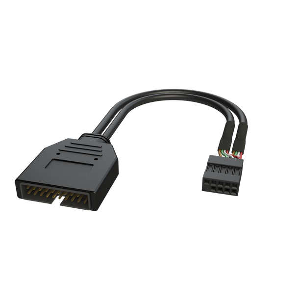 USB 2.0 Female to USB 3.0 Male 20 Pin IDC Motherboard Adapter