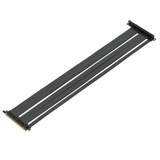 150 cm - PCIE 3.0 16x Extreme Shielded High Speed Riser Cable | 90 Degree Socket *** Discontinued***