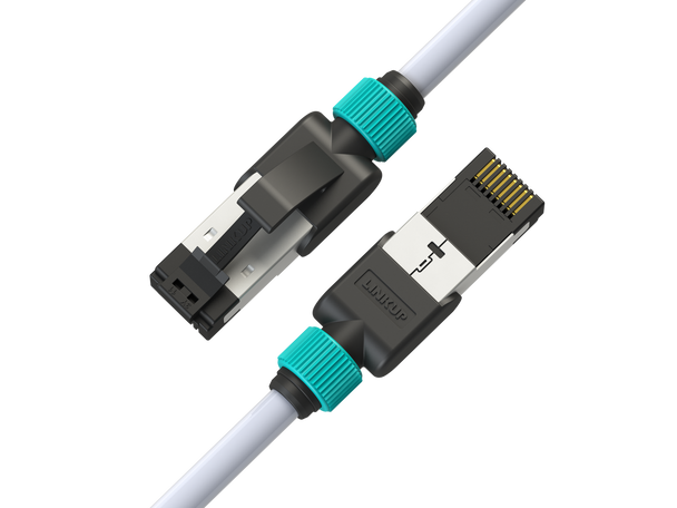 Cat7 Ethernet Patch Cable/s  -  15 FT (1 Pack) 10G Double Shielded S/FTP