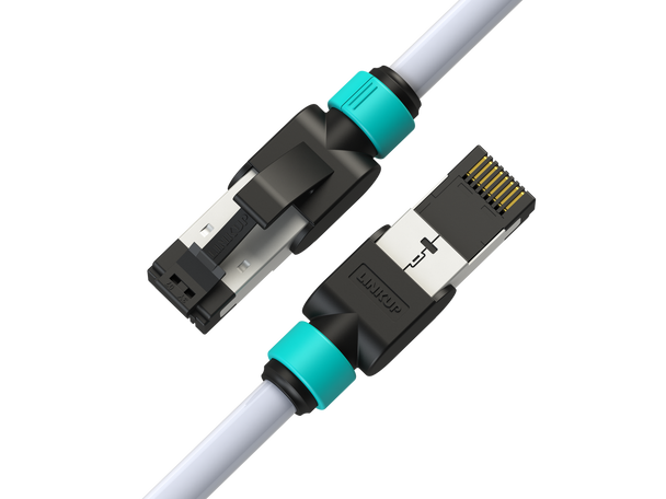 Cat7 Ethernet Patch Cable/s -  15 FT (1 Pack) 10G Double Shielded S/FTP