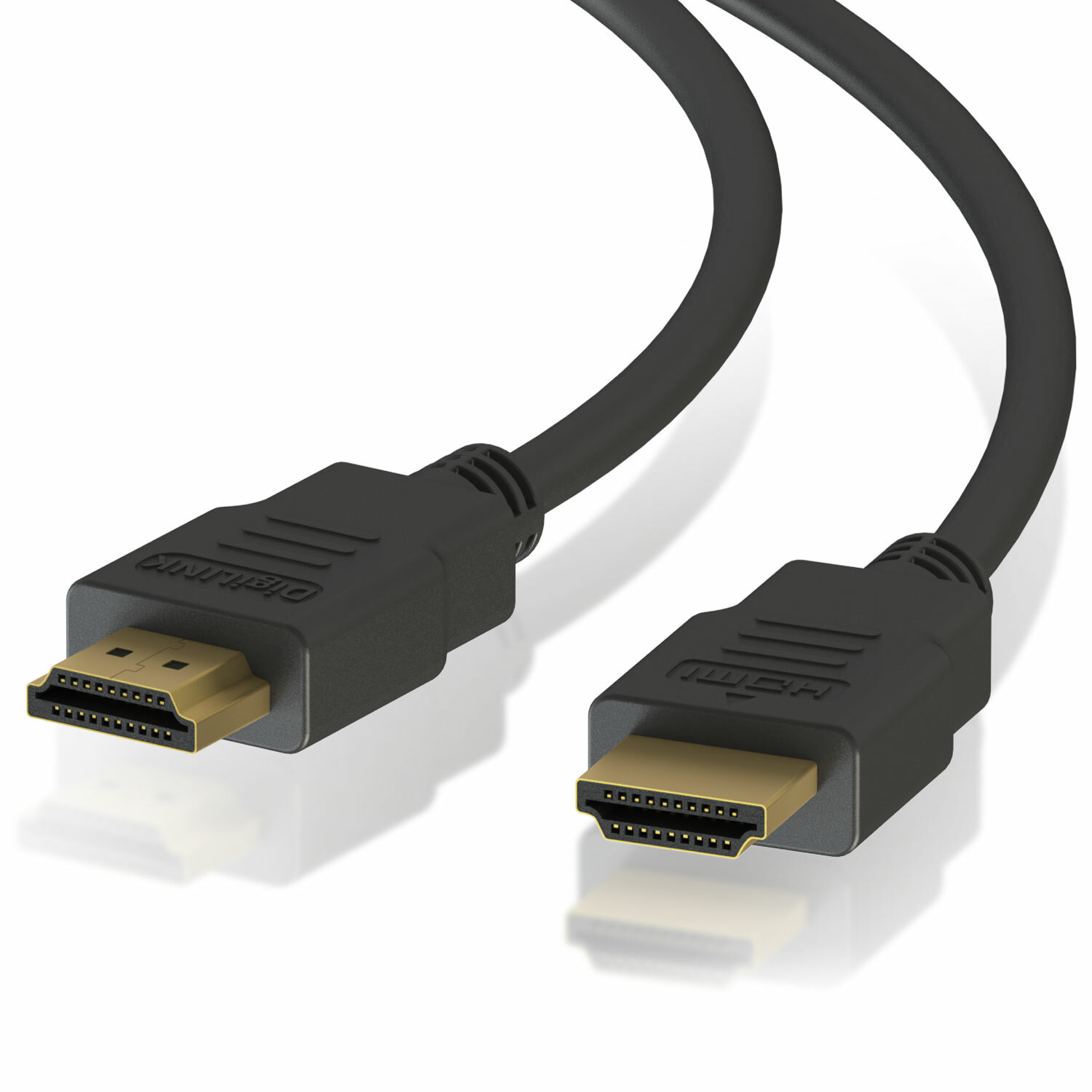 HDMI Cable Assembly with Gold Plated Connectors