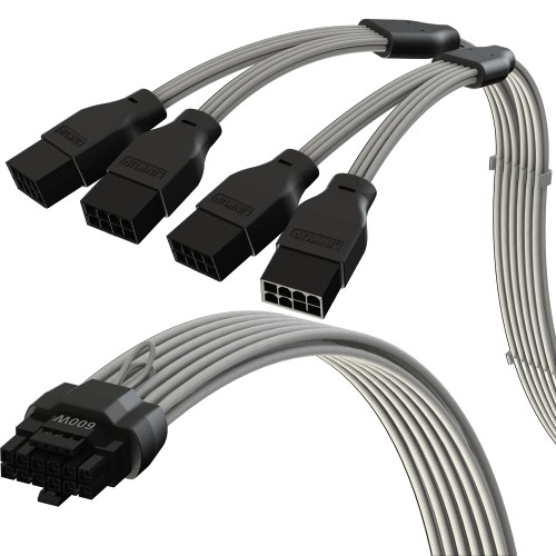 LINKUP - AVA 600W PCIE 5.0 16Pin (12+4) High Current Power