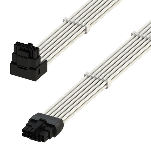 LINKUP - AVA Right Angle 600W PCIE 5.0 16Pin (12+4) High