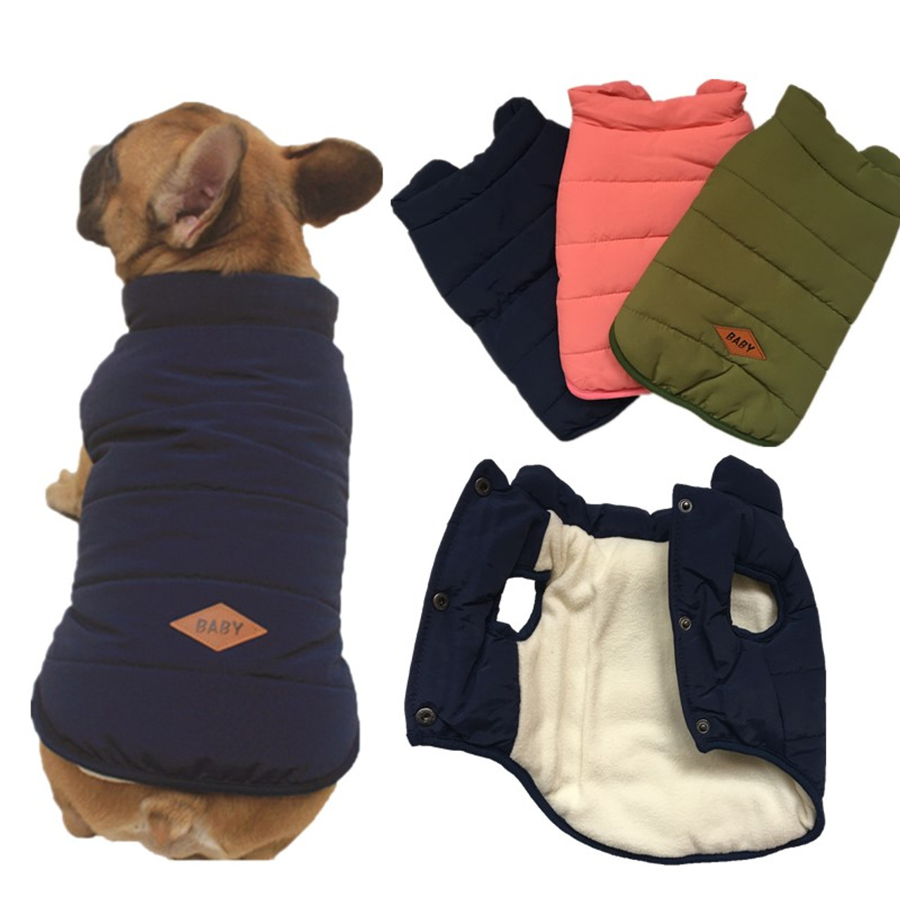 Jackets Waterproof Coats Dogs Windproof Cold Weather Coats Sweaters ...