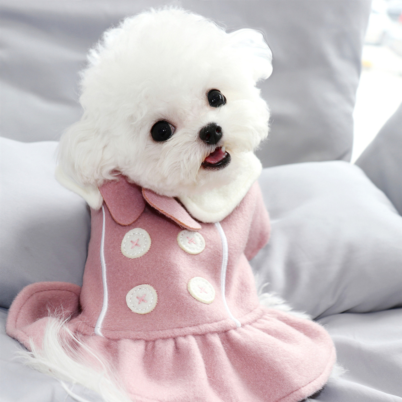 Winter Clothes Pet Puppy Cat Teddy Pomeranian Schnauzer Bichon