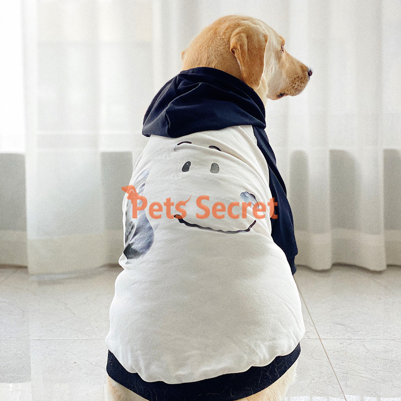 Large Dog Clothes Fashion Casual Hooded Sweatshirt Brushed Warm Cotton Coat  2022 Autumn Winter Pet Clothes Supplies - AliExpress