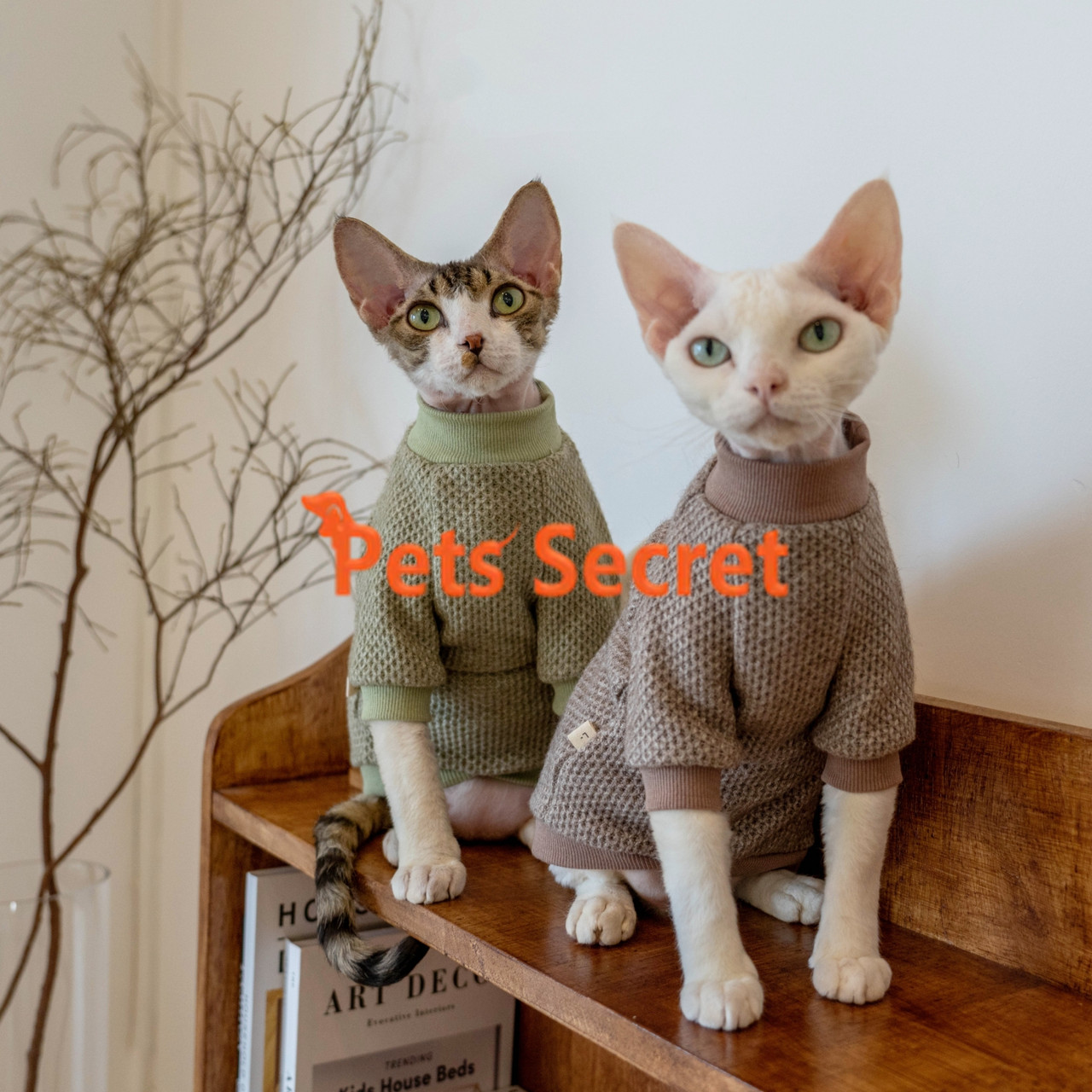 Sphynx Cat Clothes Hairless Cat Sweater Pet Jumper Winter Fashion  Thickening Warm Comfortable Winter Clothing For Cats Outfit