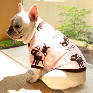 Miaododo Pink Sheep Dog Pajamas Cute Cat Clothes Pet Pjs Onesie 