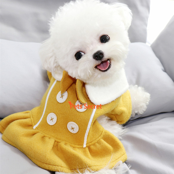 Winter Clothes Pet Puppy Cat Teddy Pomeranian Schnauzer Bichon