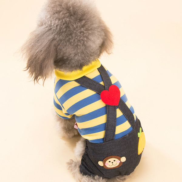 Dog Cat Jumpsuit Romper Clothes Pet Dog Jacket Coat Dog Costume