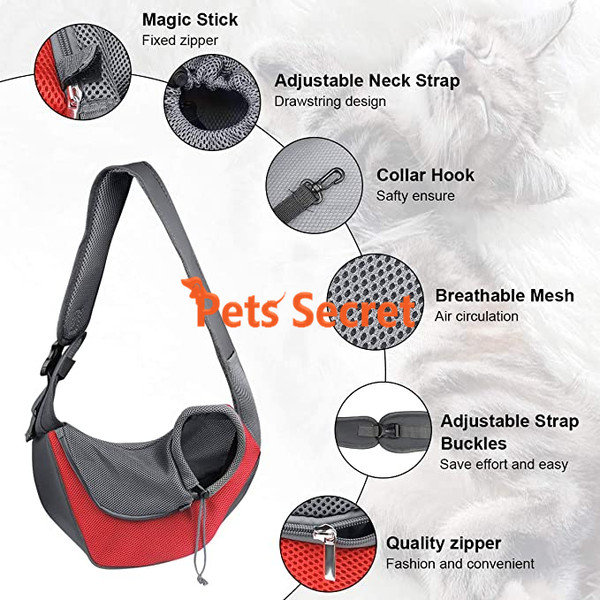 Taking Pet Out Carrier, With Breathable Mesh, Padded Shoulder