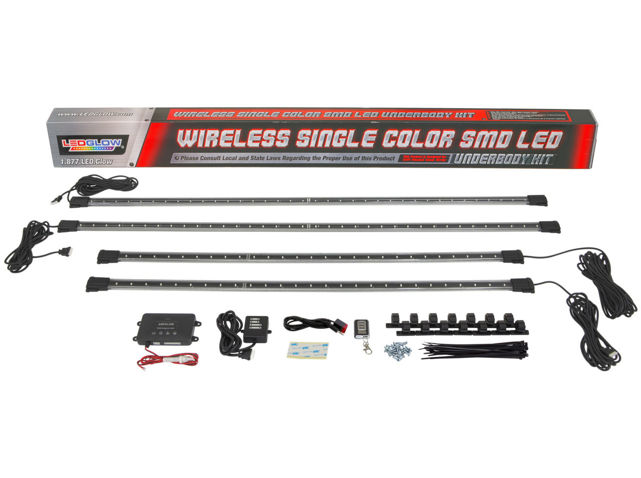 LEDGlow Blue Wireless LED Underbody Lighting Kit