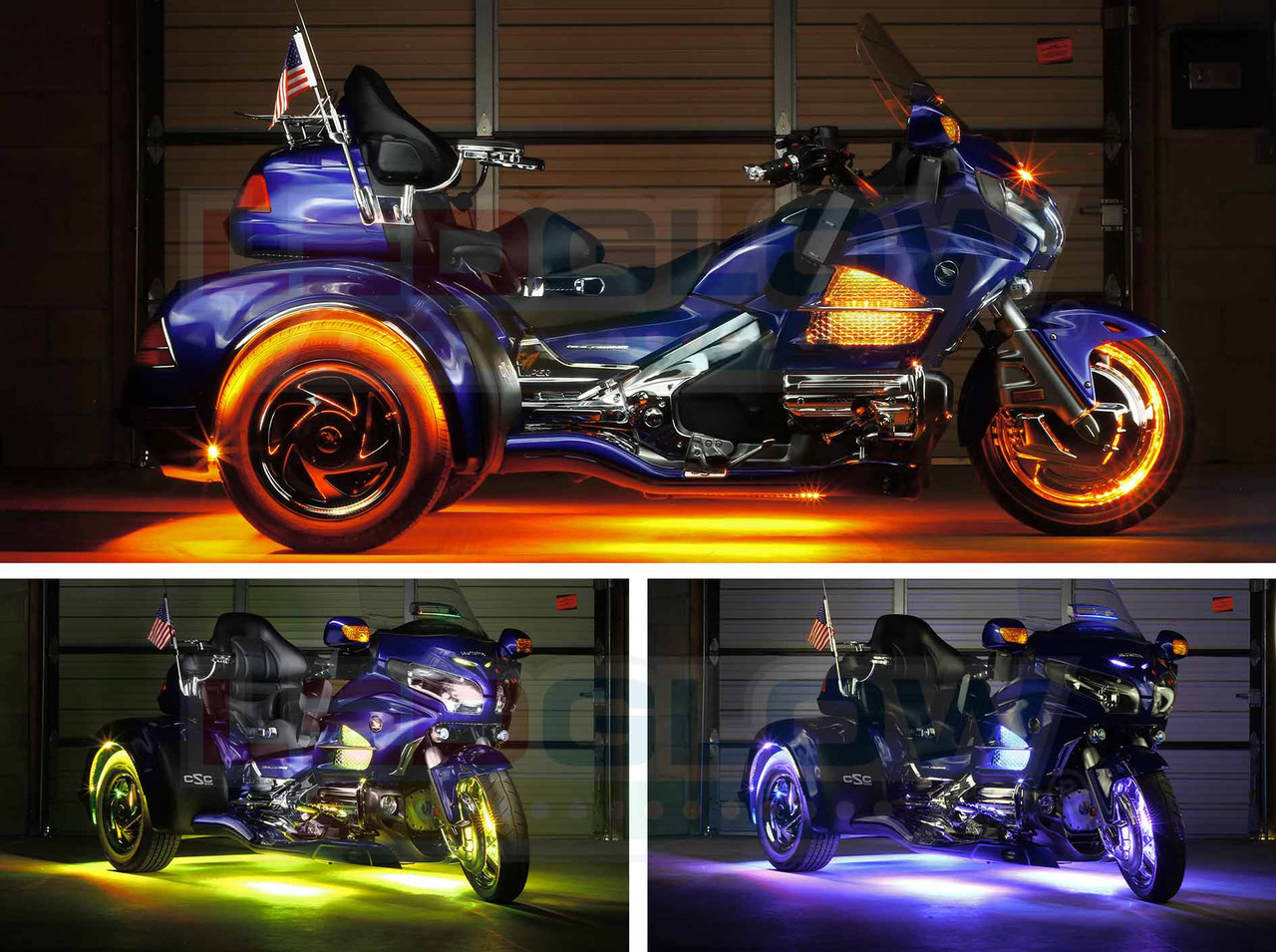 LEDGlow | LiteTrike® III Trike LED Light Kits