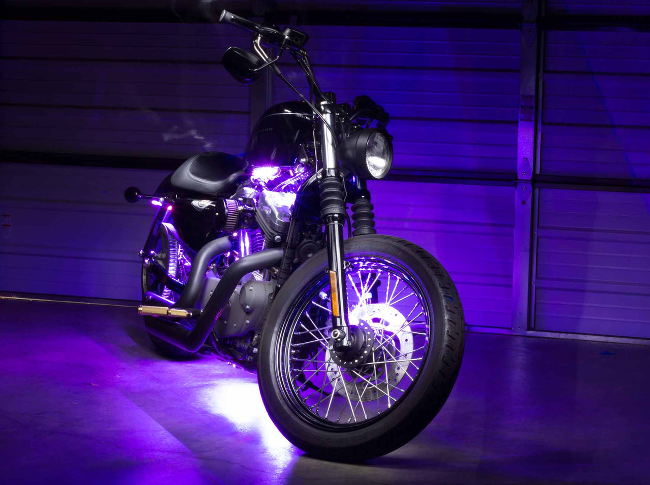 LEDGlow | Advanced Purple LED Mini Motorcycle Lights