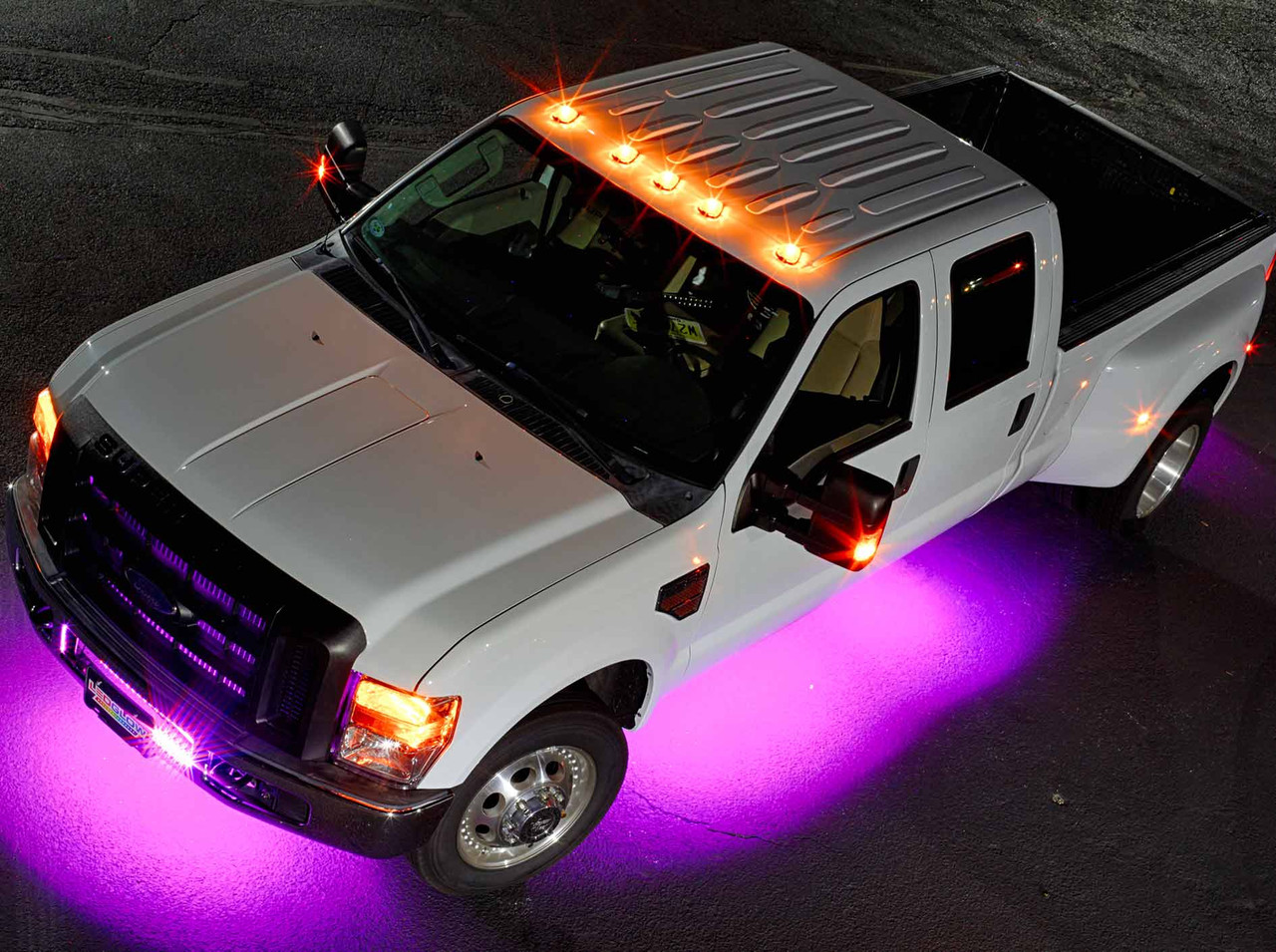 LEDGlow  Pink Wireless LED Car Underbody Lighting Kit