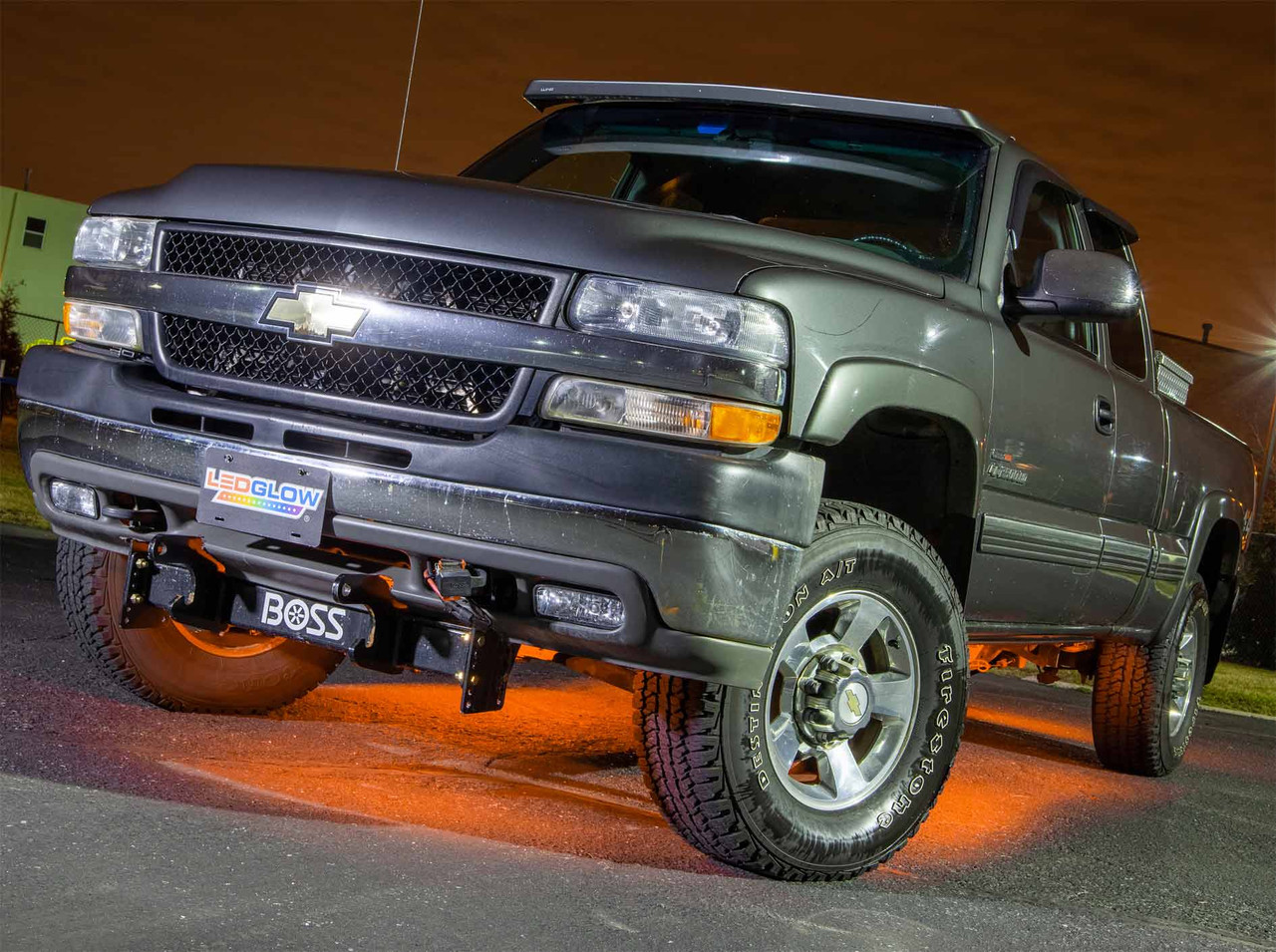 LEDGlow  Flexible Slimline Red Truck Underglow